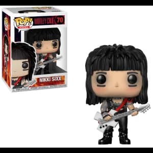 Nikki Sixx Motley Crue Funko Pop Vinyl Figure