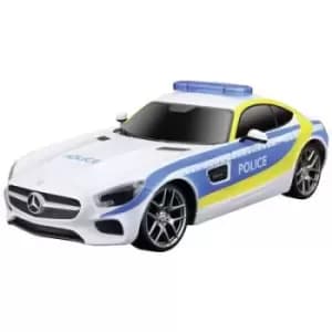 MaistoTech 581527 Mercedes AMG GT Polizei 1:24 RC model car for beginners Electric RWD