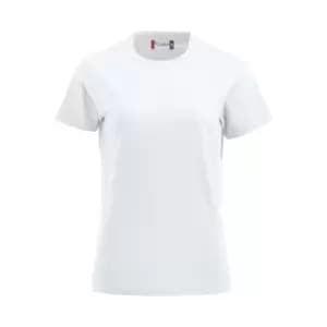 Clique Womens/Ladies Premium T-Shirt (XL) (White)