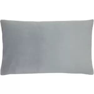 Sunningdale Velvet Rectangular Cushion Platinum