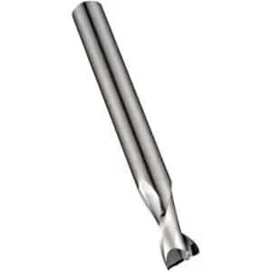 S638 8.2MM Carbide 2 Flute Extra Short Series Reduced Shank Slot Drill