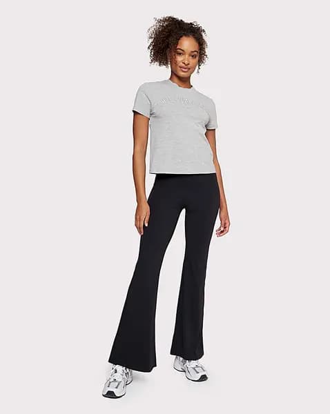 Chelsea Peers Chelsea Peers Flared Leggings Black Female 10 HW07501