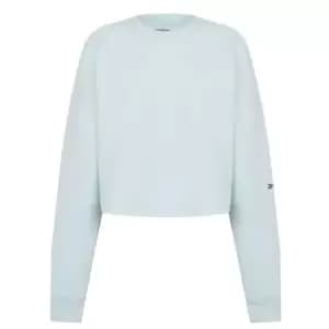 Reebok Dream Cotton Blend Sweater Womens - Blue