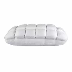 Luxury Organic Bamboo Pillow Deep 24 Pocket - White - Homescapes