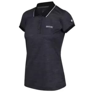 Regatta Womens Remex II Polo T-Shirt - Black