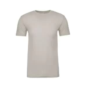 Next Level Adults Unisex Suede Feel Crew Neck T-Shirt (XS) (Sand)