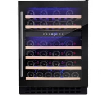 Amica AWC600BL 143L / 46 Bottles Undercounter Freestanding Wine Cooler Fridge