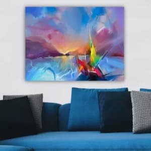 1054276691_70100 Multicolor Decorative Canvas Painting