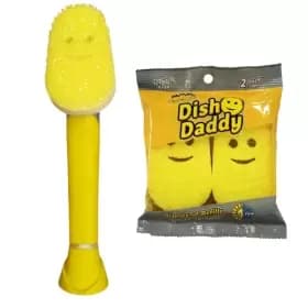 Scrub Daddy Dish Wand and 2 Refills