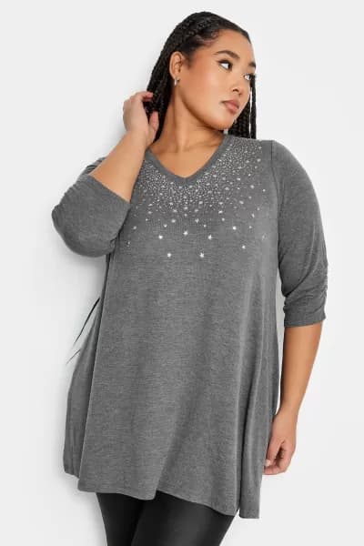 Embellished Swing Top