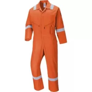 Portwest C814 Iona Cotton Coverall Orange S