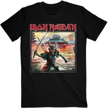 Iron Maiden - Senjutsu Album Palace Keyline Square Unisex Large T-Shirt - Black