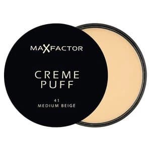 Max Factor Creme Puff Powder Compact Medium Beige 41 Nude
