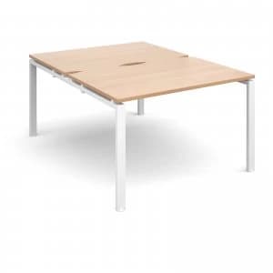 Adapt II Starter Units Back to Back 1200mm x 1600mm - White Frame bee