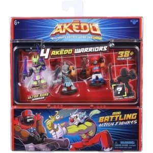 Akedo Ultimate Arcade Warrior Collector Pack Mini Figures (Wave 4)