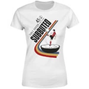 Subbuteo TABLE SOCCER 45 Womens T-Shirt - White - 3XL