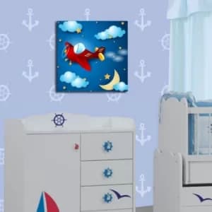 4545CO-9 Multicolor Decorative Canvas Painting