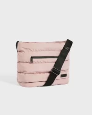 Nylon Puffer Hobo Bag