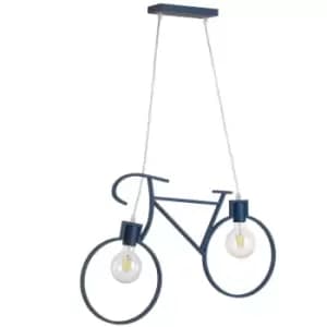 Onli Bike Pendant Ceiling Light, Blue