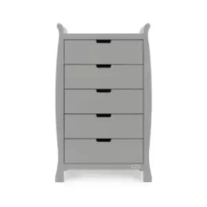 Obaby Stamford Tall Chest of Drawers - Warm Grey