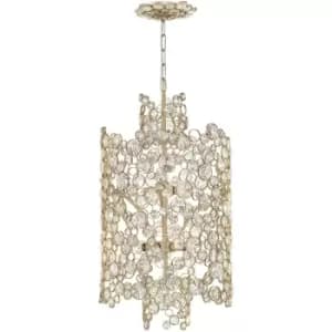 Suspension Anya Feuille d'argent 80,3 Cm