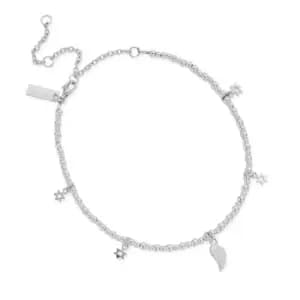 ChloBo Silver Mini Cute Divinity Within Anklet