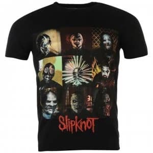 Official Slipknot T Shirt - Blocks