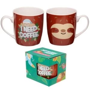Sloth Design New Bone China Mug