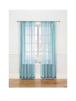 Plain Dye Unlined Slot Top Voile