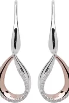 Ladies Unique & Co Sterling Silver Earrings ME-684