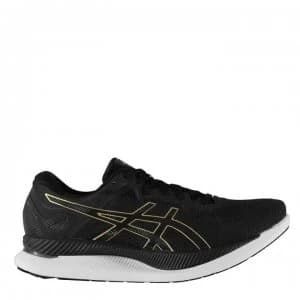 Asics GlideRide Mens Running Shoes - Black/Gold