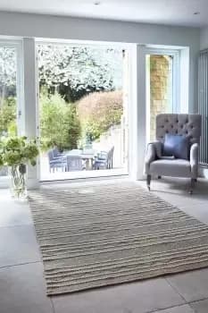 'Woven Rustic Stripe' Rug