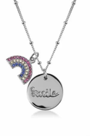 Ladies Radley Sterling Silver Radley Smile Necklace RYJ2007