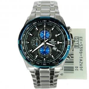Casio EDIFICE Chronograph Watch EF 539D 1A2V Blue
