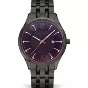 Police Mens Police Stainless Steel Laser PEWJH2194402 - Grey