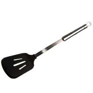 Denby Black Silicon Head Slotted Turner