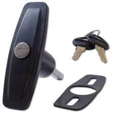 Ejector Locking Garage Door Handle