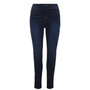 Jack Wills Fernham High Waist Jeans - Dark Indigo