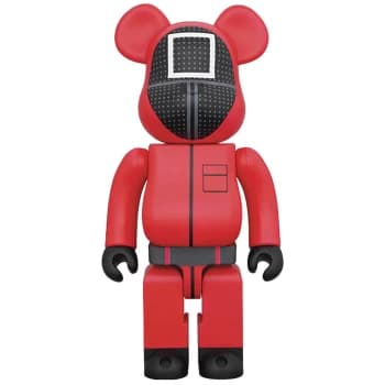 Medicom Squid Game 1000% Be@rbrick - Guard (Square)