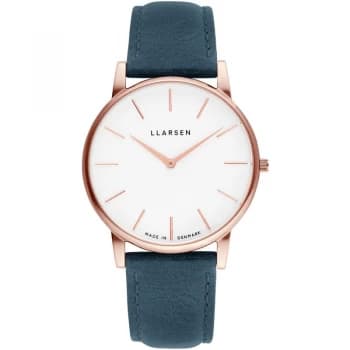 LLARSEN White and Blue 'Oliver' Watch - 147rwr3-rocean20 - multicoloured