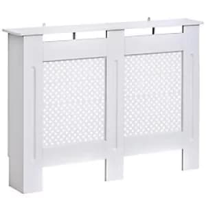 Outsunny Radiator Cover White MDF 190 x 1115 x 820 mm