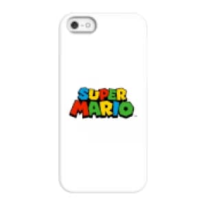 Nintendo Super Mario Colour Logo Phone Case - iPhone 5/5s - Snap Case - Gloss