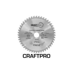 Trend CSB/CC25024T Craft Saw Blade Crosscut 250Mm X 24 Teeth X 30Mm Thin