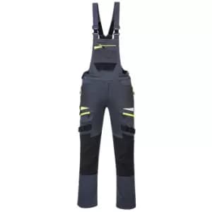 Portwest - DX441MGRS - sz S DX4 Work Bib and Brace - Metal Grey - Metal Grey