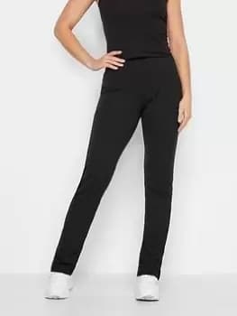 Long Tall Sally Long Tall Sally Slim Leg Yoga Pant 34in, Black, Size 10, Length 34, Women