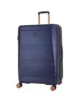 Rock Luggage Mayfair UYVHQ 8 Wheel Spinner Large Navy Suitcase