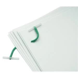 Q-Connect Plastic Treasury Tag 127mm Pack of 100 KF04574