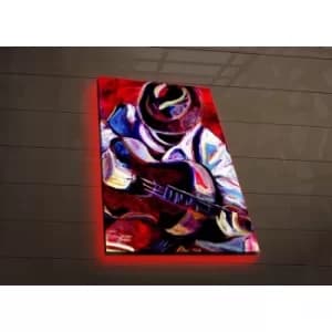 4570DACT-55 Multicolor Decorative LED Lighted Canvas Painting