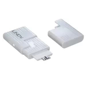Lindy SD Port Blocker & Key