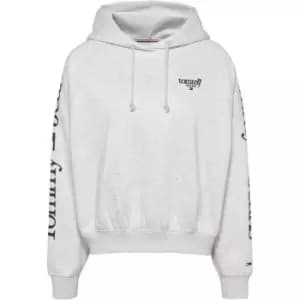 Tommy Jeans Relaxed Lower Case 2 Hoodie - Grey